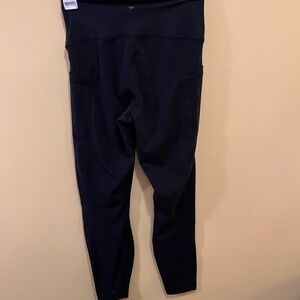 Yogalicious Black Ankle Tights with High Waist